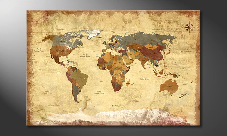 Das-Leinwandbild-Old-Worldmap-4