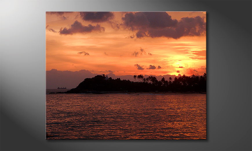 Das-Leinwandbild-Sri-Lanka-Sundown-100x80-cm
