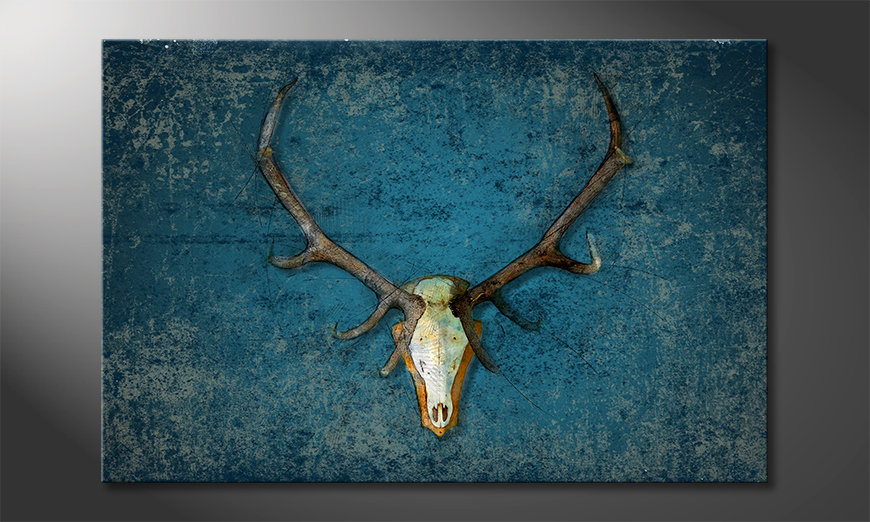 Das Wandbild Deer Head