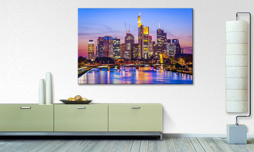 Das Wandbild Frankfurt Skyline