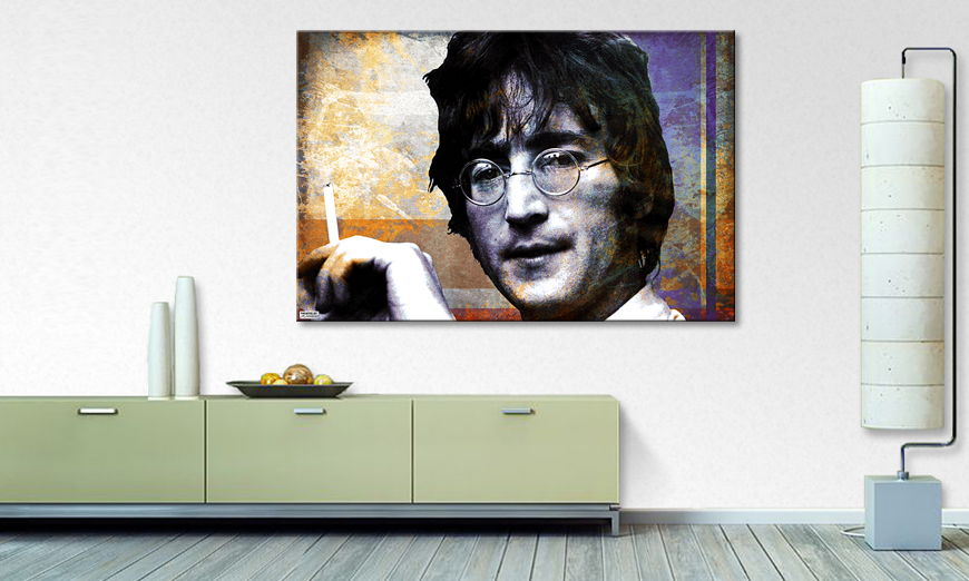 Das Wohnzimmerbild Lennon