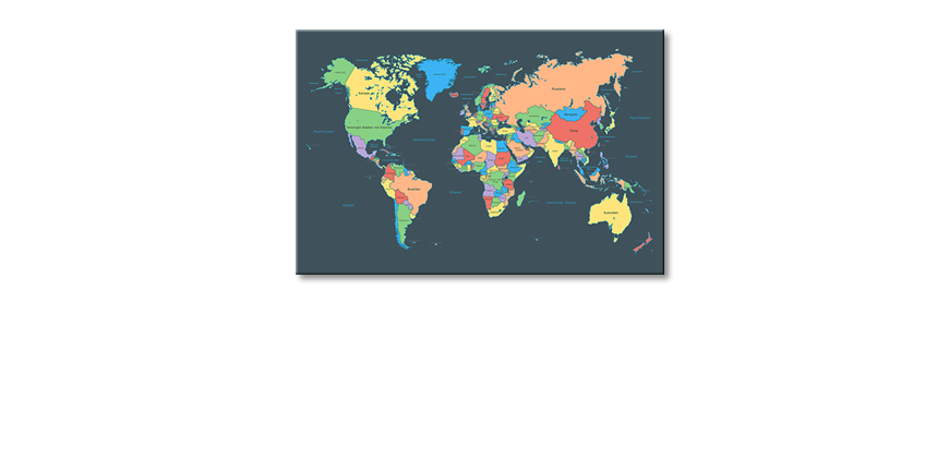 Das-exklusive-Bild-Colorful-Map-120x80-cm