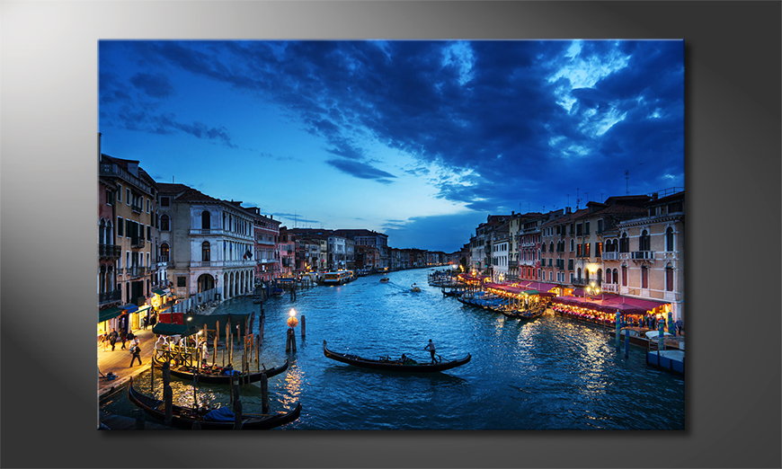 Das-gedruckte-Bild-Venice-Sunset