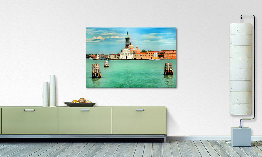 Das gedruckte Bild Venice in 6 Größen