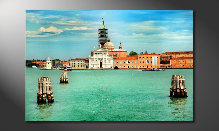 Das gedruckte Bild Venice in 6 Größen