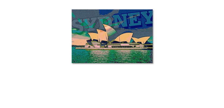 Das-gedruckte-Wandbild-Sydney