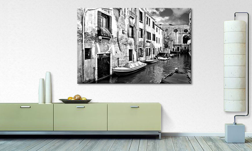Das moderne Leinwandbild Beautiful Venice