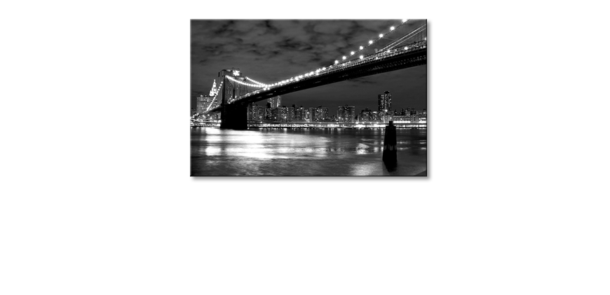 Das-moderne-Leinwandbild-Brooklyn-Bridge