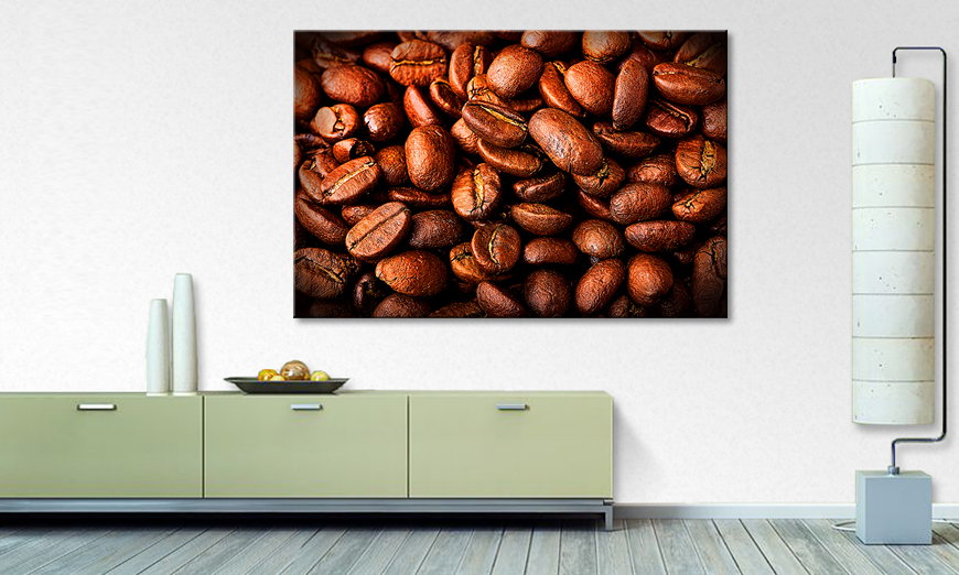Das moderne Wandbild Coffee