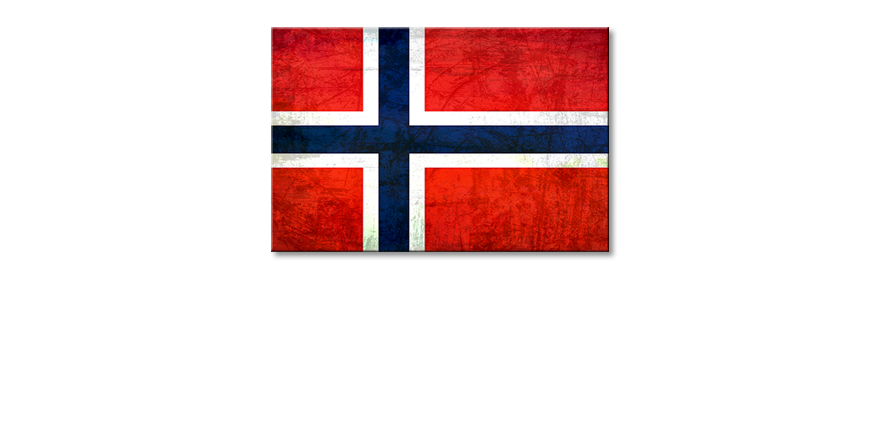 Hochwertiger-Leinwanddruck-Norwegen