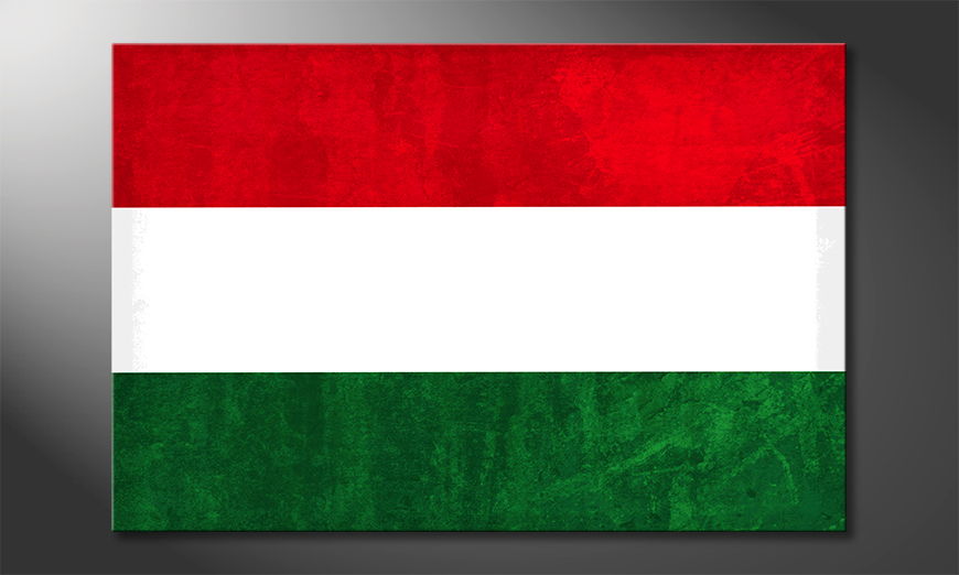 Hochwertiger Leinwanddruck: Ungarn