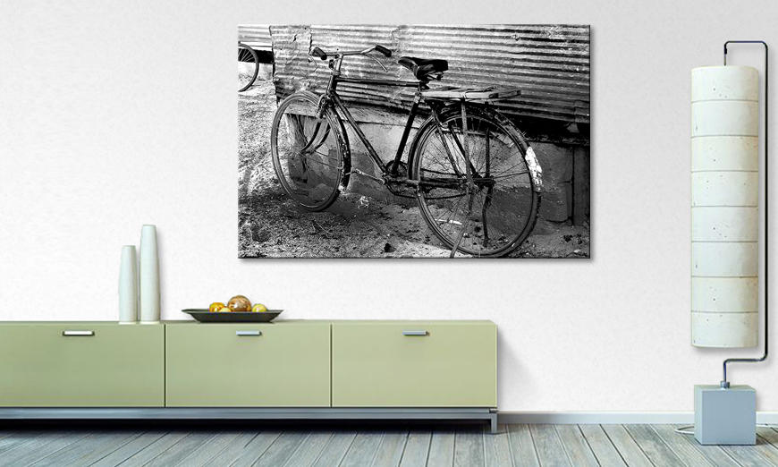 Moderne Wanddekoration Old Bike