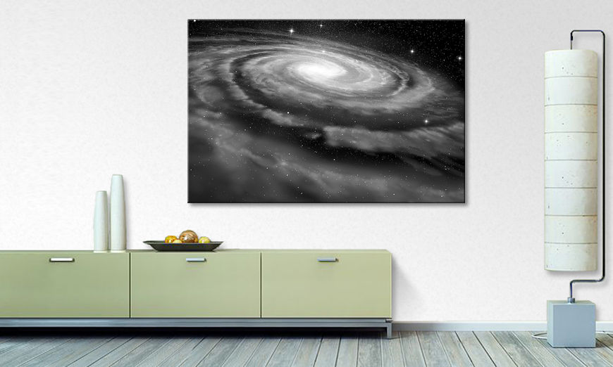 Moderne Wanddekoration Spiral Galaxy