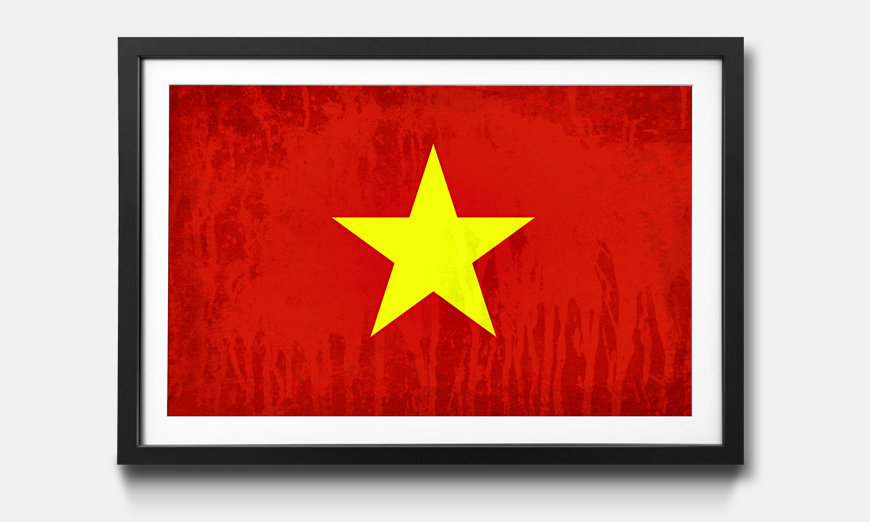 Fertig gerahmt Vietnam