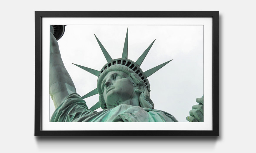 Kunstdruck gerahmt Statue Of Liberty