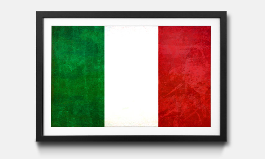 Wandbild gerahmt Italien