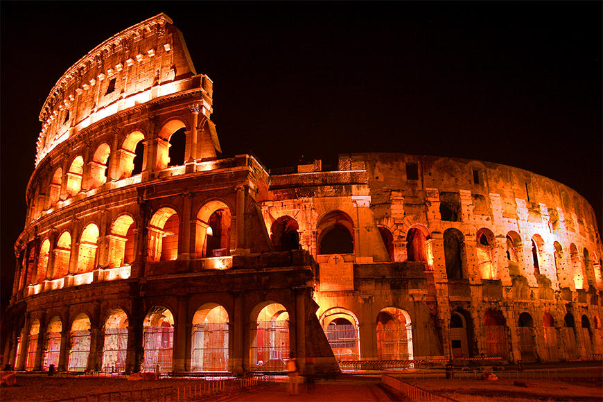Die Tapete Colosseum