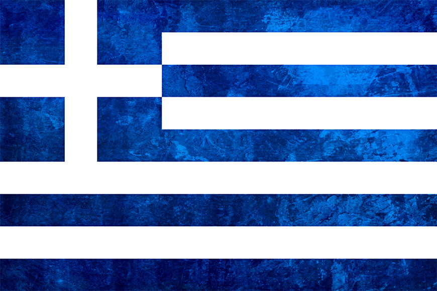 Die Vlies Foto Tapete Griechenland