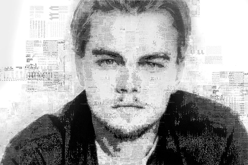 Vlies Fototapete DiCaprio ab 120x80cm